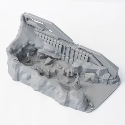 Halo 3 - Valhalla (Mô hình map multiplayer để in 3D)