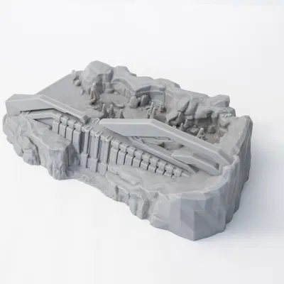 Halo 3 - Valhalla (Mô hình map multiplayer để in 3D)