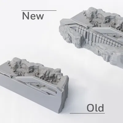 Halo 3 - Valhalla (Mô hình map multiplayer để in 3D)