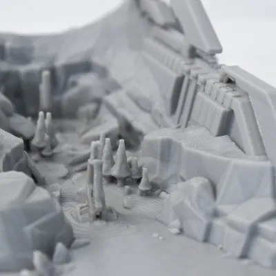 Halo 3 - Valhalla (Mô hình map multiplayer để in 3D)