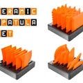 Bộ spatula gốm (Ceramic spatula set) - Thumbnail 1