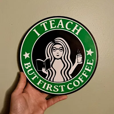 Bảng Treo Teacher Coffee