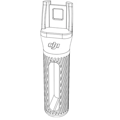 Tay cầm micro DJI Mic 2 - Chống trượt, chắc chắn