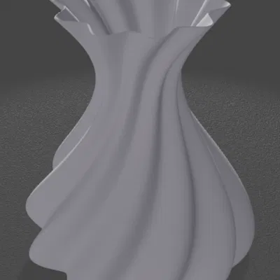 Mẫu Bình Hoa "Vase Mode" Xoắn Ốc Đẹp Mắt