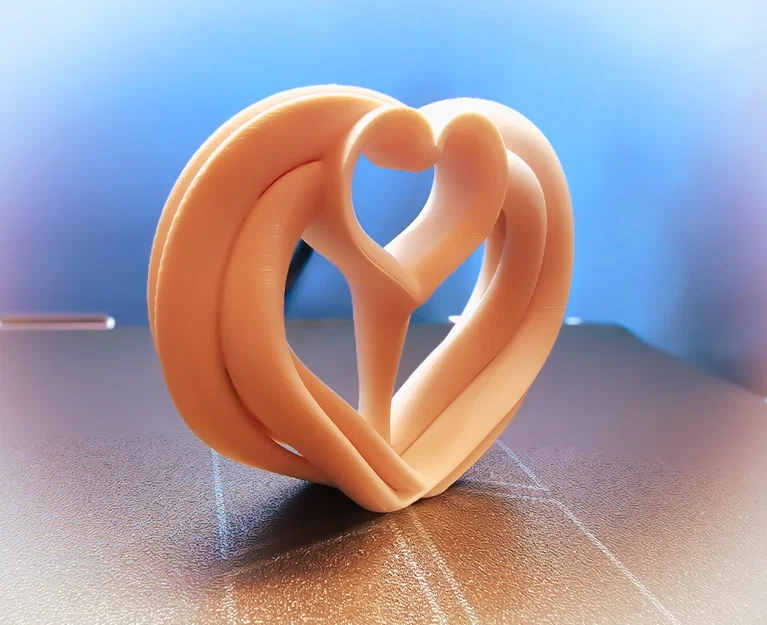 Tượng Trái Tim Cuore 3D - Quà Tặng Valentine Ý Nghĩa - Image 1