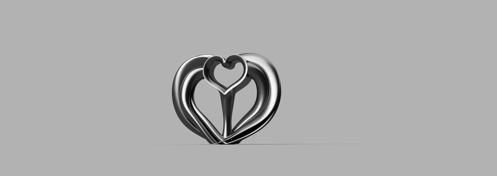 Tượng Trái Tim Cuore 3D - Quà Tặng Valentine Ý Nghĩa - Image 2