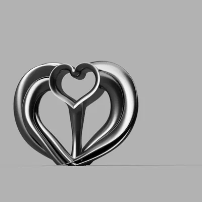 Tượng Trái Tim Cuore 3D - Quà Tặng Valentine Ý Nghĩa