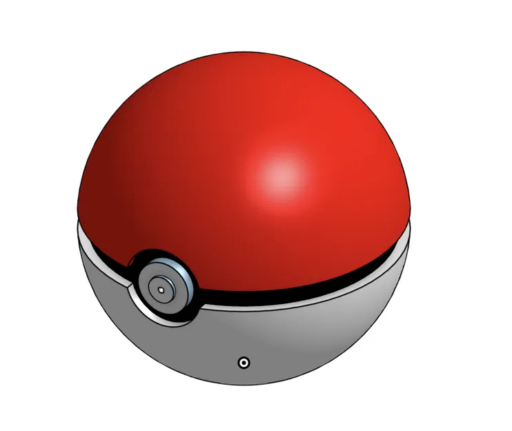 Mô Hình Poke Ball 3D - Siêu Phẩm Cho Fan Pokémon - Image 1