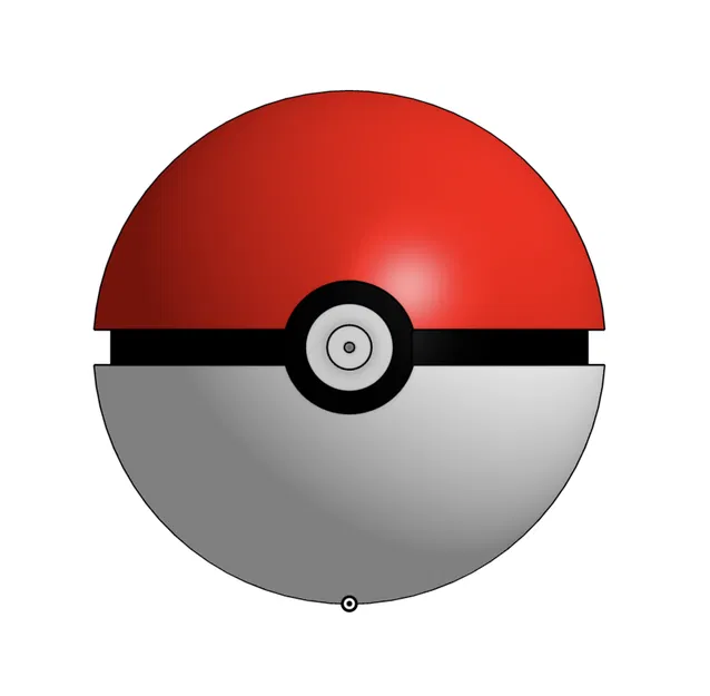 Mô Hình Poke Ball 3D - Siêu Phẩm Cho Fan Pokémon - Image 2