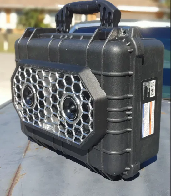 Lưới loa & viền cho Apache 3800 (dual Recoil MX65) - Image 1