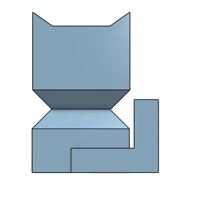 Mô Hình Mèo Cali Khối Lập Phương Dễ Thương Cho Dân In 3D