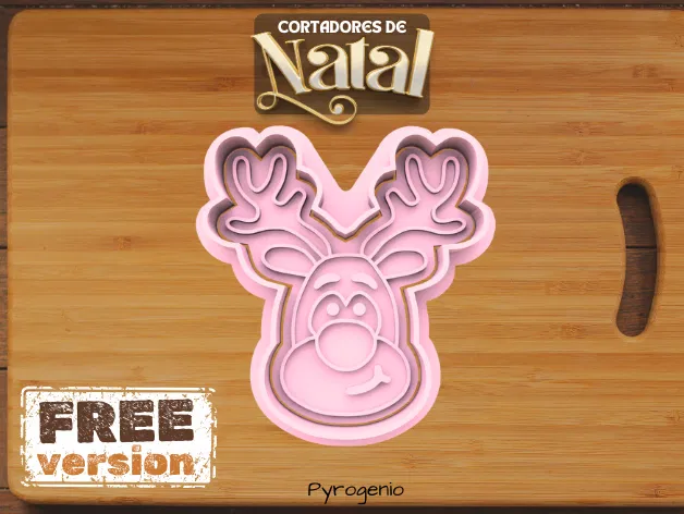 Khuôn cắt bánh quy Rena (Tuần lộc) - Image 1