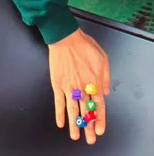 Mô hình in 3D GONGGI (Đá Gội) - Đồ chơi giải trí Squid Game - Image 1