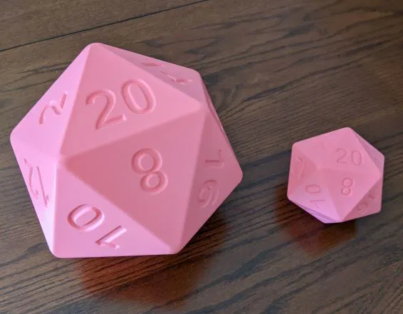 Xúc xắc d20 cỡ siêu lớn (Very Large d20) - Image 1