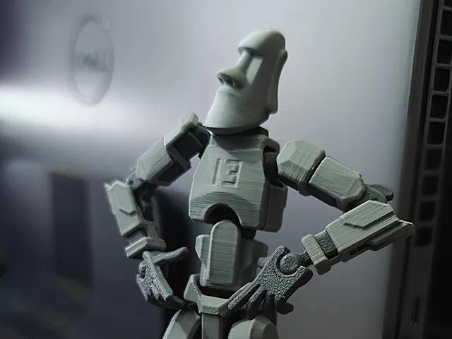 Đầu Moai 3D cho Mô hình Dummy 13 - Image 1