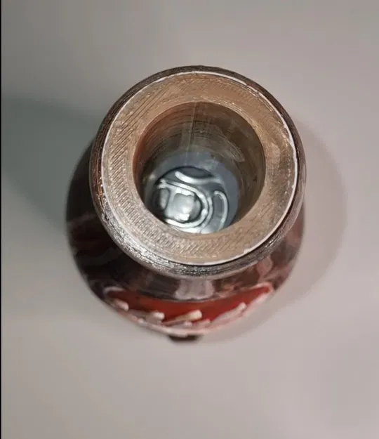 Chân đế Nuka Cola giữ lon nước ngọt 33cl kiêm ống hút - Image 4