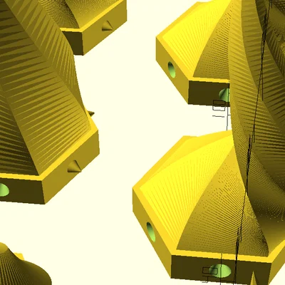 OpenSCAD Parametric Wall Art