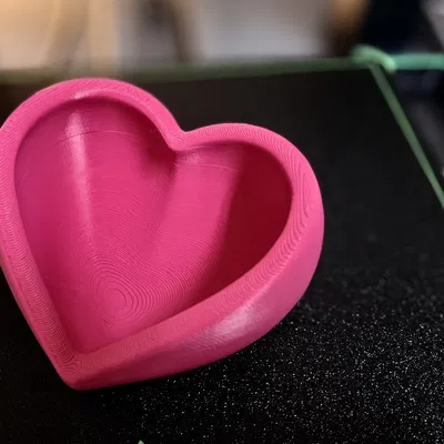 Chén Kẹo Hình Trái Tim 3D - Quà Tặng Valentine Ý Nghĩa