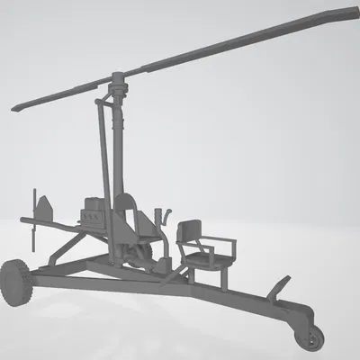 Mô Hình Minicopter 3D Từ Game Rust - Tự Tay Chế Tạo!