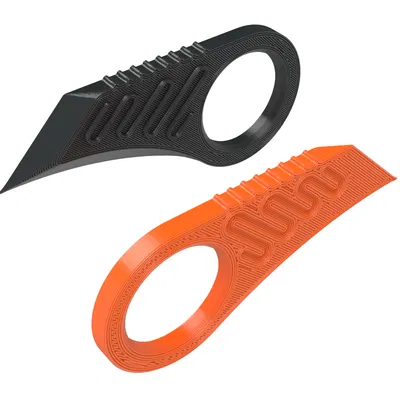 Cutter công thái học để unboxing (mở thùng)