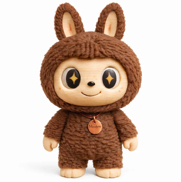 Mô hình Labubu Figures (STL) – Nhân vật mặc đồ thỏ siêu dễ thương - Image 2