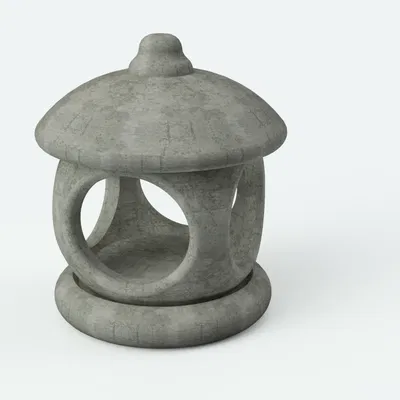 Khuôn đúc bê tông Đèn lồng Nhật (Japanese Lantern concrete mold)