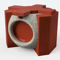 Khuôn đúc bê tông Đèn lồng Nhật (Japanese Lantern concrete mold) - Thumbnail 5