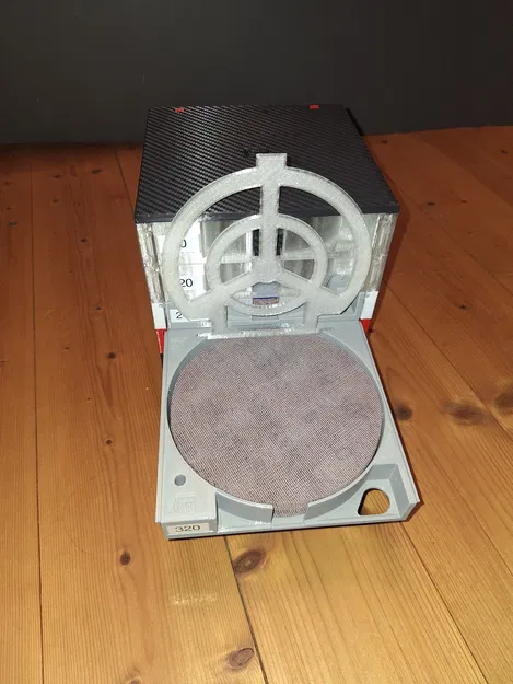 Khay đựng sanding disc xếp chồng có ngăn kéo (125/150 mm) - Image 3