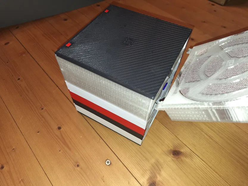 Khay đựng sanding disc xếp chồng có ngăn kéo (125/150 mm) - Image 5