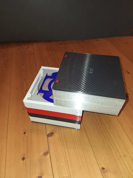 Khay đựng sanding disc xếp chồng có ngăn kéo (125/150 mm) - Image 6