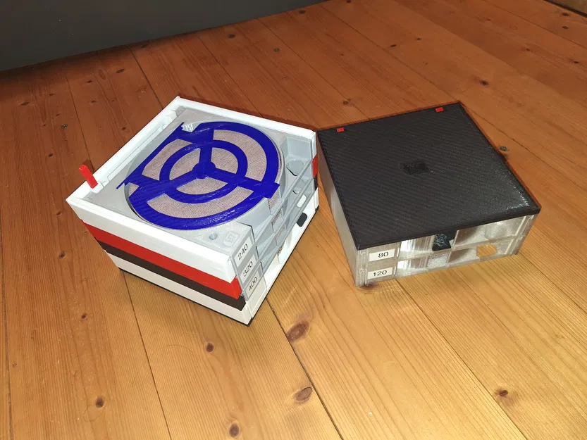 Khay đựng sanding disc xếp chồng có ngăn kéo (125/150 mm) - Image 7