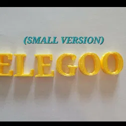 Chữ ELEGOO để Display (ELEGOO Text for Display)
