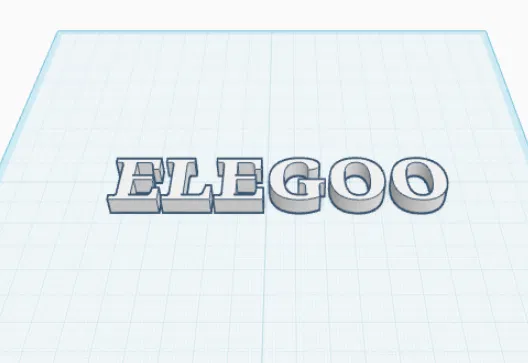Chữ ELEGOO để Display (ELEGOO Text for Display) - Image 2