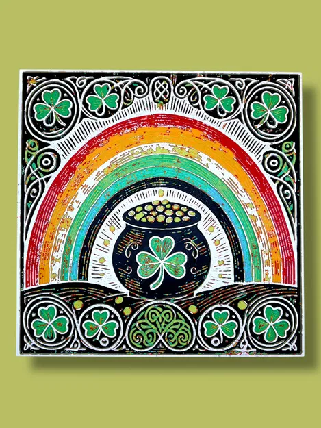 Emerald Promise - St. Patrick's Day - Nồi Vàng Hueforge - Image 2