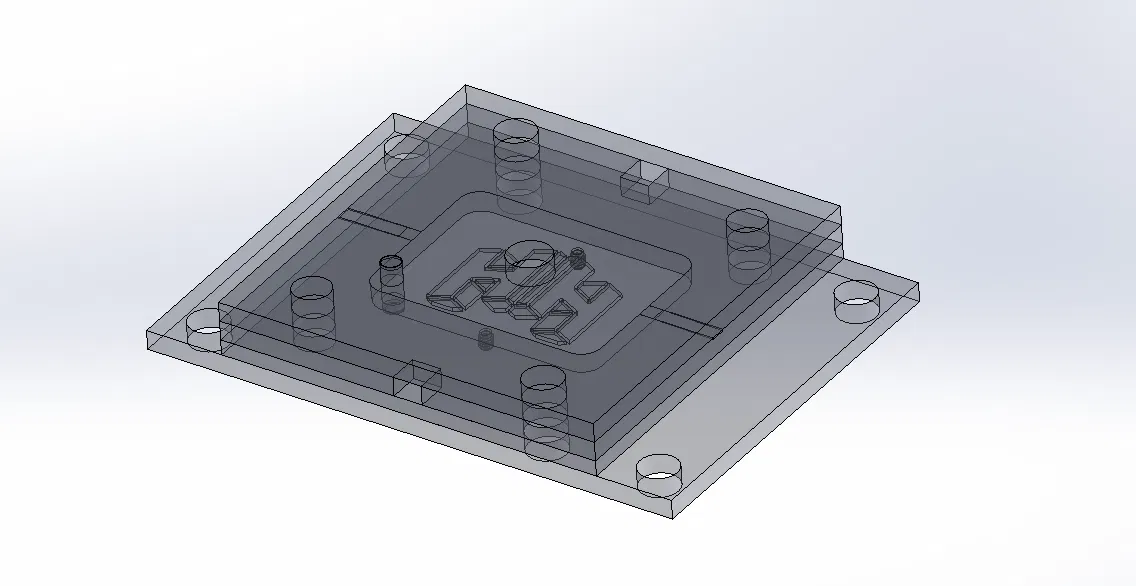 Khuôn móc khóa H&H - Low Pressure Injection Molding - Image 1