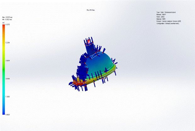 Khuôn Mũ Bảo Hộ - Ép Phun Áp Suất Thấp (Low Pressure Injection Molding) - Thumbnail 4