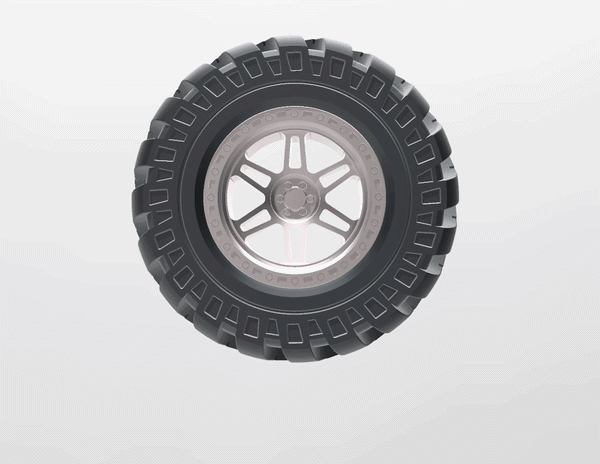 Flex Terrain Tire (kèm rim)