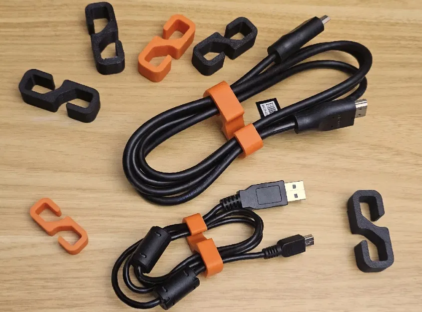 Kẹp Quản Lý Dây Cáp Đa Năng, Giữ Gọn Gàng Mọi Loại Dây - Image 1