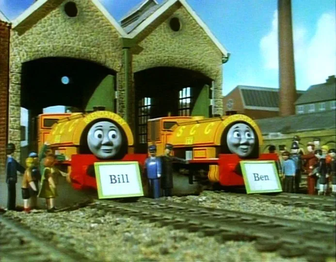 Chân đế mô hình tàu hỏa Bill and Ben - Cho Plarail & Bachmann - Image 3