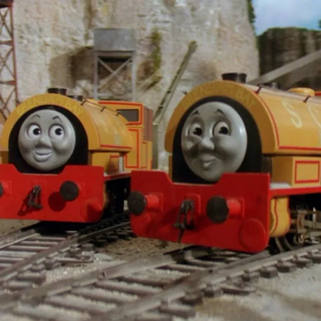 Chân đế mô hình tàu hỏa Bill and Ben - Cho Plarail & Bachmann - Image 4