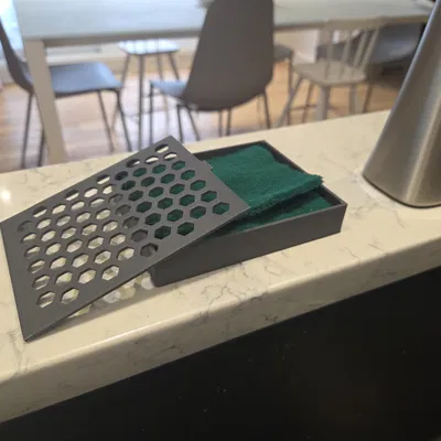 Khay Đựng Mút Rửa Chén Trang Trí Tiện Lợi