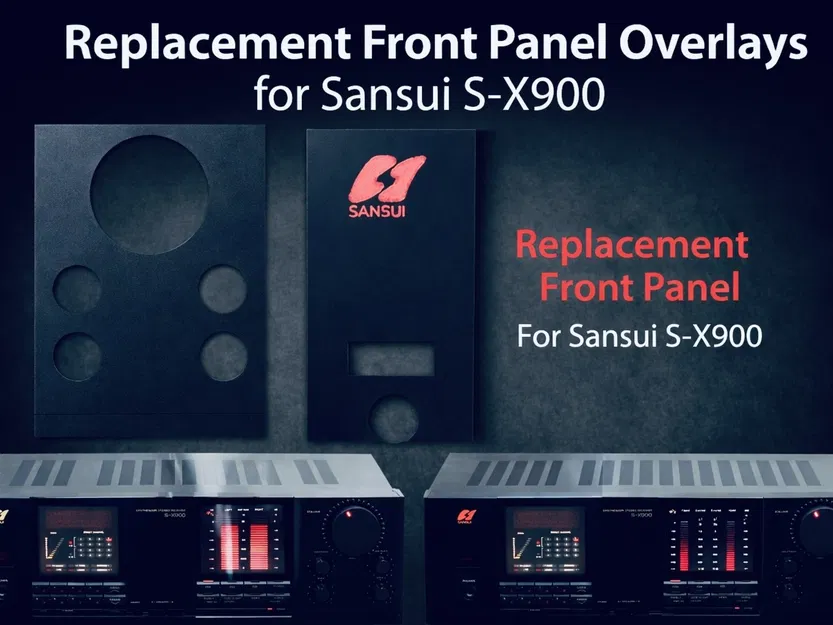 Frontalino thay thế – Sansui S-X900 (phụ tùng thay thế) - Image 2