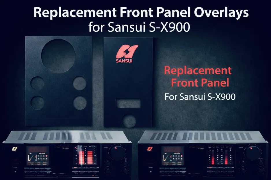 Frontalino thay thế – Sansui S-X900 (phụ tùng thay thế) - Image 3