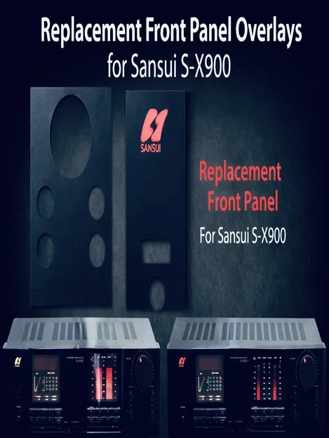 Frontalino thay thế – Sansui S-X900 (phụ tùng thay thế) - Image 4