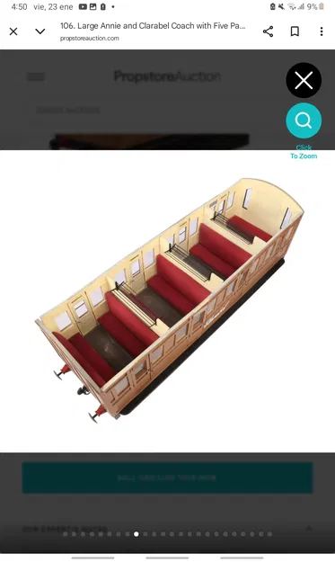 Mô hình toa xe Annie và Clarabel - Nội thất chi tiết - Image 1