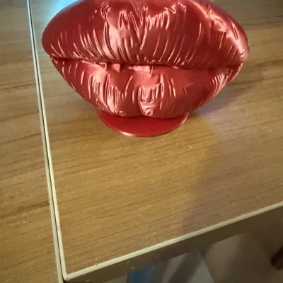 Hộp Đựng Trang Sức Hình Đôi Môi Phong Cách Pop Art