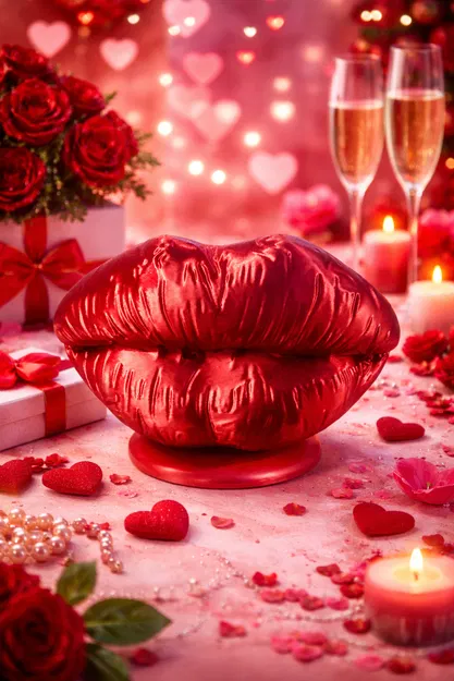 Hộp Đựng Trang Sức Hình Đôi Môi Phong Cách Pop Art - Image 3