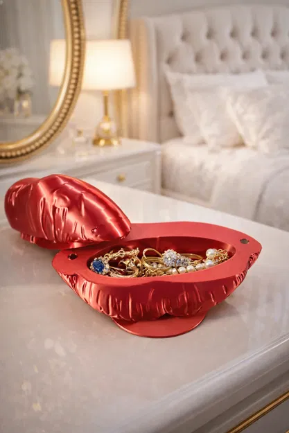 Hộp Đựng Trang Sức Hình Đôi Môi Phong Cách Pop Art - Image 5