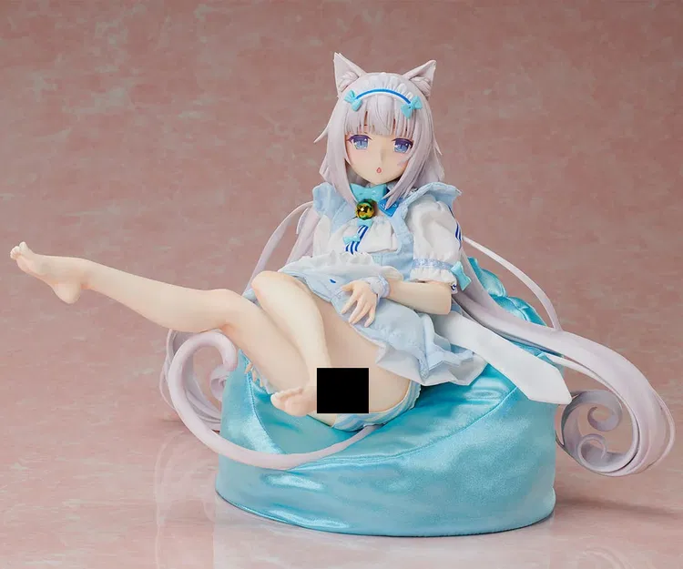 Anime/Hentai Nekopara Cô Gái Mèo Xanh (Blue Cat Girl) - Image 1