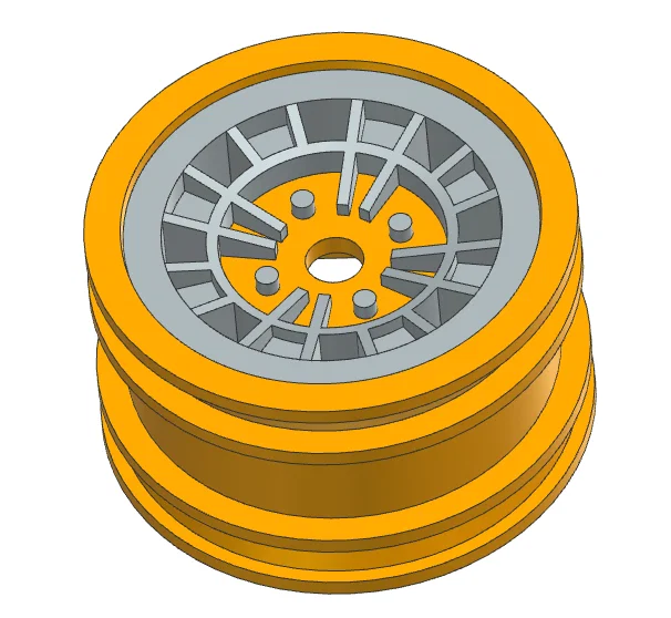 Mâm Tamiya 19335209 (look-a-like) cho RC M-type chassis - Image 1